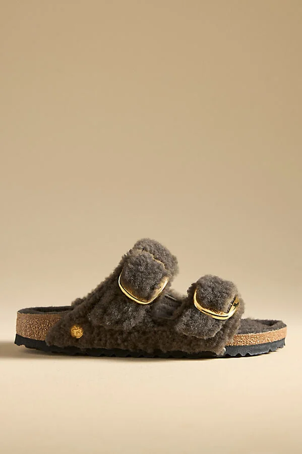 Arizona Big Buckle Teddy Sandals