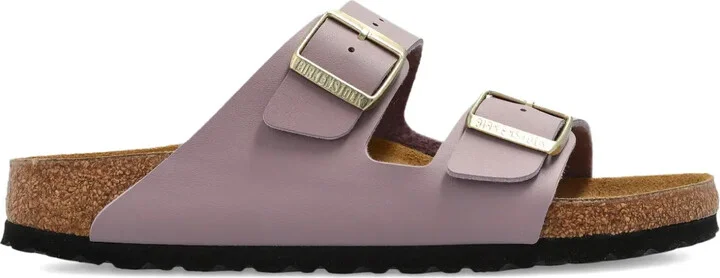 Arizona Birko-Flor double-buckle sandals