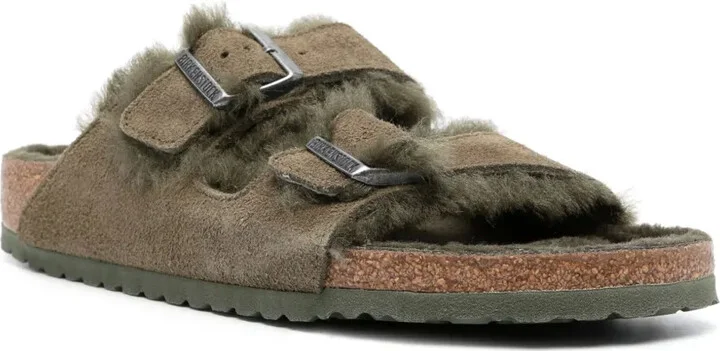 Arizona buckle-fastening suede sandals - Image 2