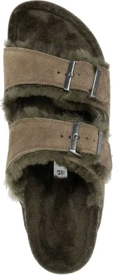 Arizona buckle-fastening suede sandals - Image 4