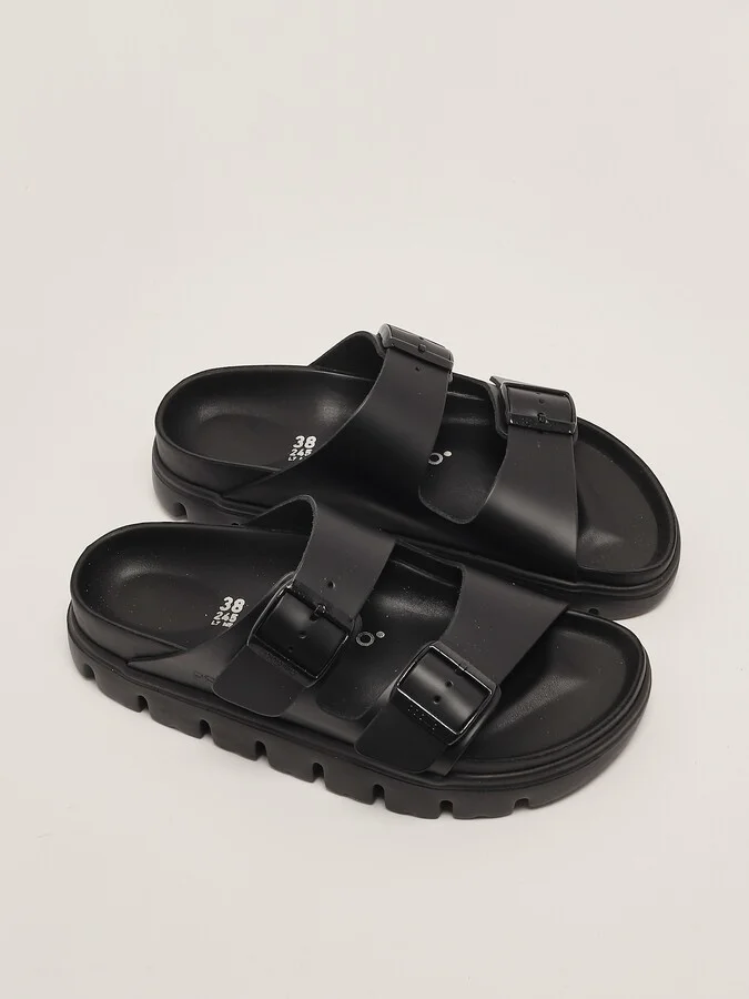 Arizona Chunky Exquisite Black Sandal - Image 2