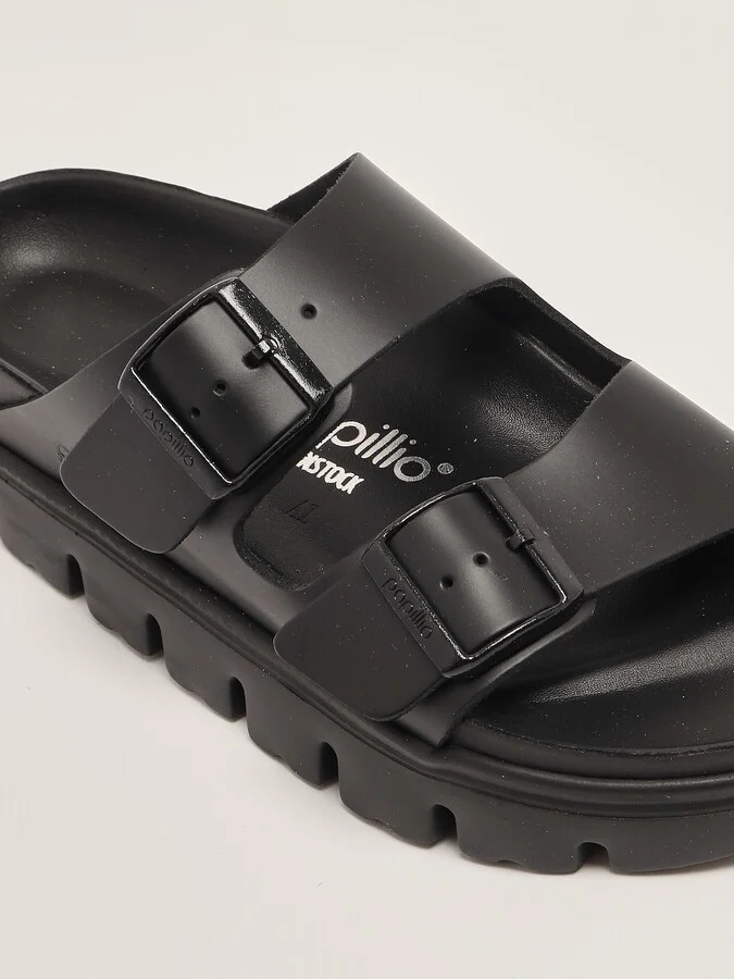 Arizona Chunky Exquisite Black Sandal - Image 5