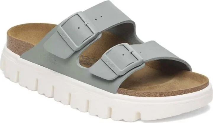 Arizona Chunky Platform Sandals In Pure Sage