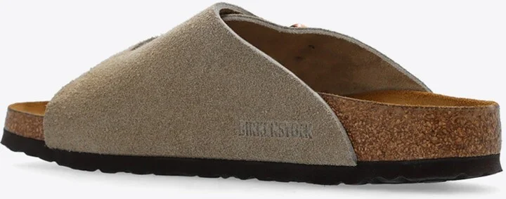 Arizona Double-Buckle Leather Slides - Image 2