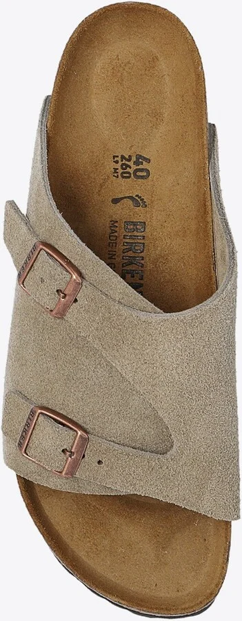 Arizona Double-Buckle Leather Slides - Image 3