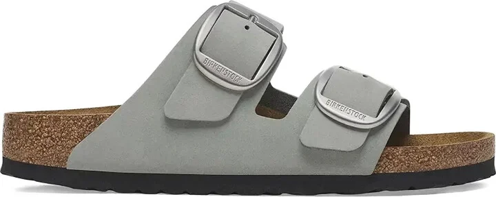 Arizona double buckle slide sandals