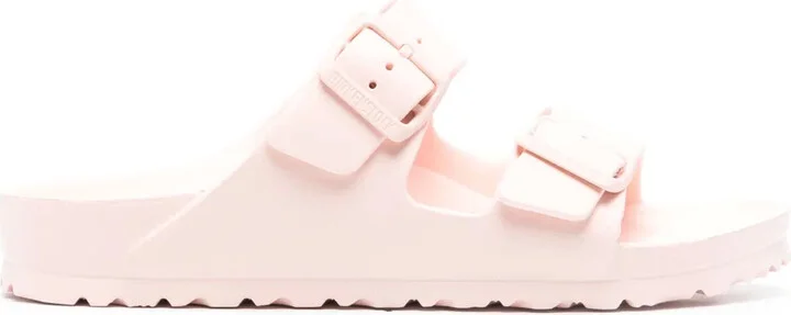 Arizona double-buckle slip-on slides