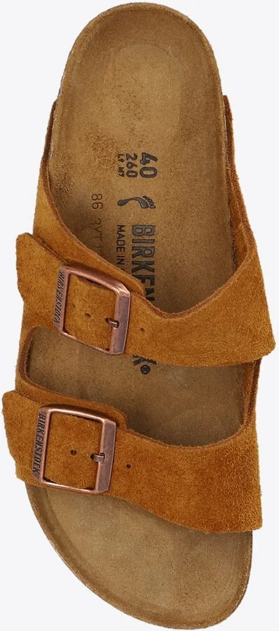 Arizona Double-Buckle Suede Slides - Image 3