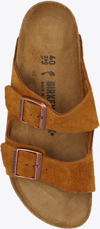 Arizona Double-Buckle Suede Slides - Image 3
