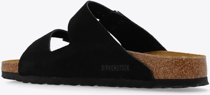 Arizona Double-Buckle Suede Slides - Image 2