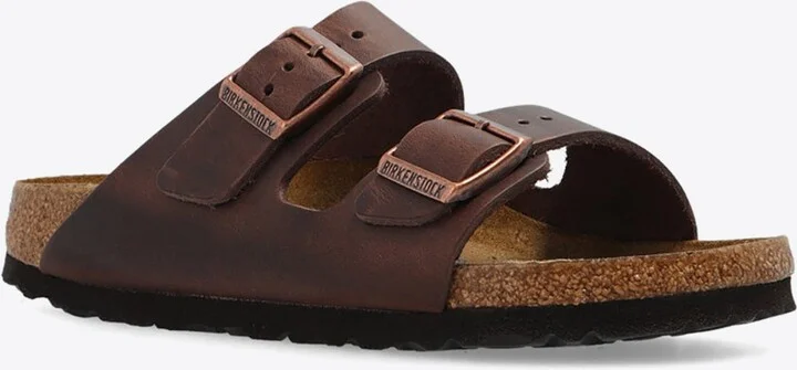 Arizona Double-Strap Leather Slides - Image 2