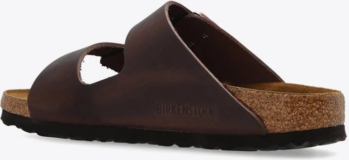 Arizona Double-Strap Leather Slides - Image 3