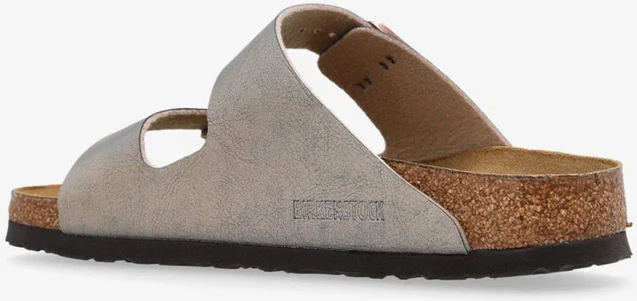 Arizona Double-Strap Metallic Slides - Image 2