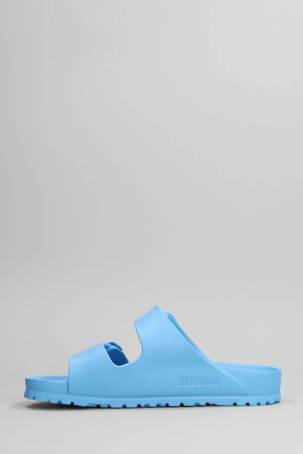Arizona Eva Flats In Cyan Rubber/plasic - Image 3
