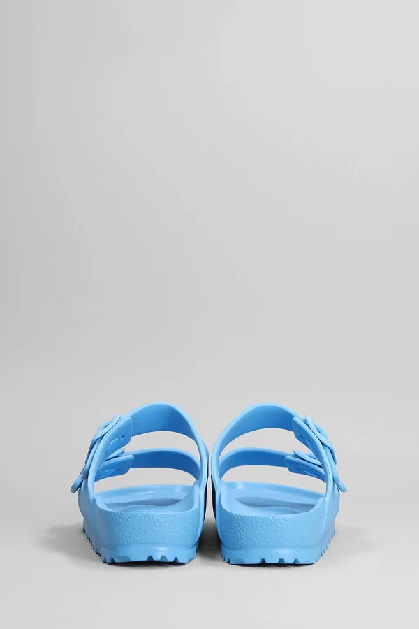 Arizona Eva Flats In Cyan Rubber/plasic - Image 4