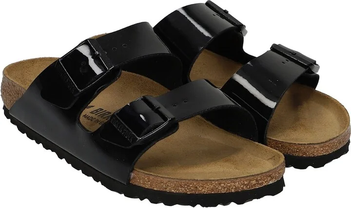 Arizona Flats In Black Patent Leather - Image 2