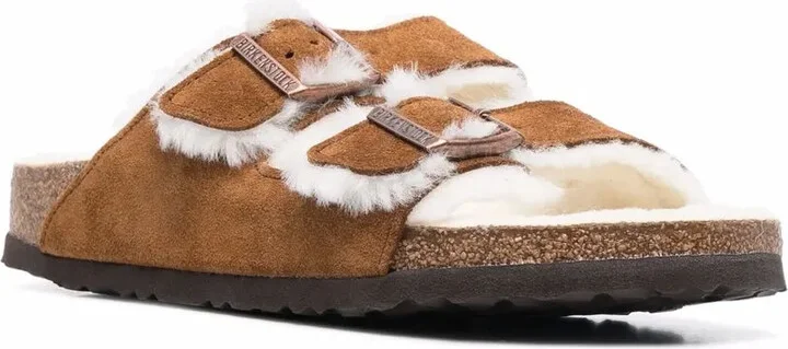 Arizona fur-lined sandals - Image 2