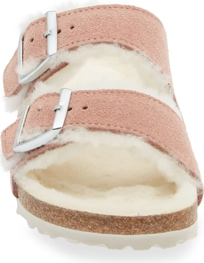 Arizona Genuine Shearling Lined Slide Sandal - Image 4