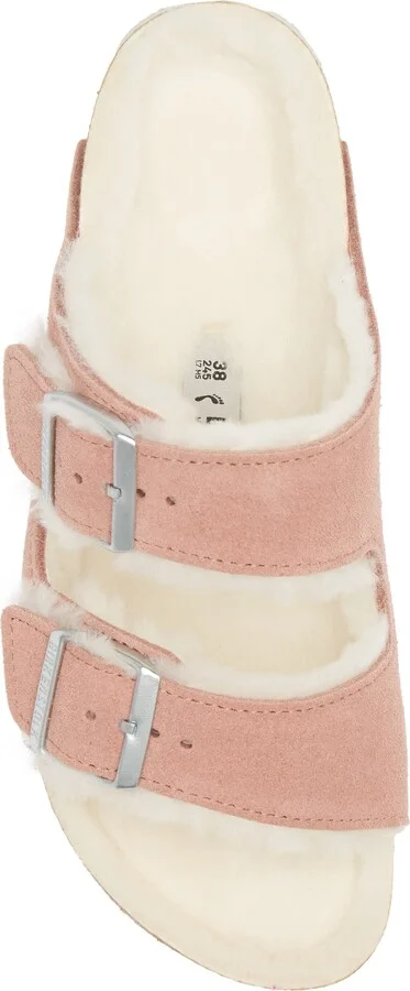 Arizona Genuine Shearling Lined Slide Sandal - Image 5