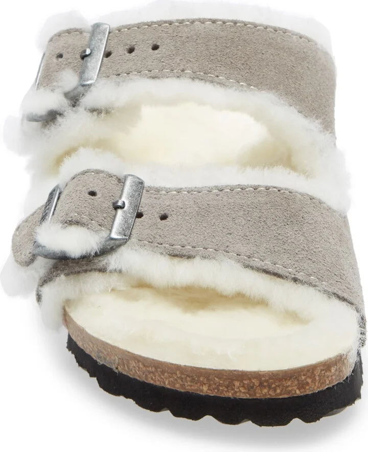 Arizona Genuine Shearling Slide Sandal - Image 4