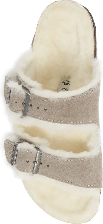 Arizona Genuine Shearling Slide Sandal - Image 5