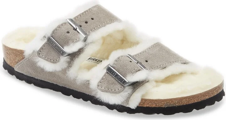 Arizona Genuine Shearling Slide Sandal