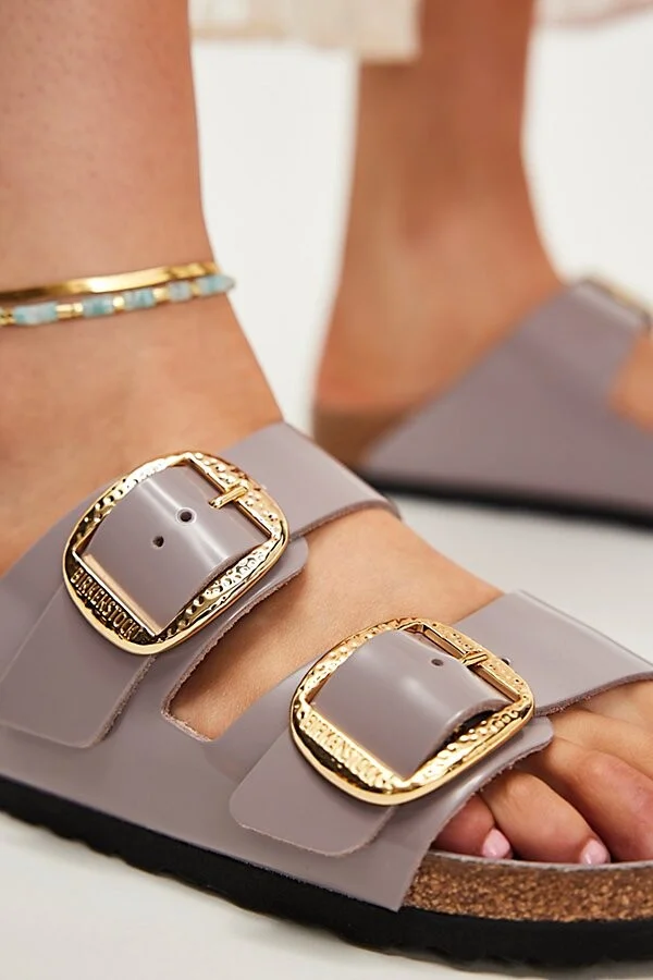 Arizona Hammered Big Buckle Birkenstocks - Image 2