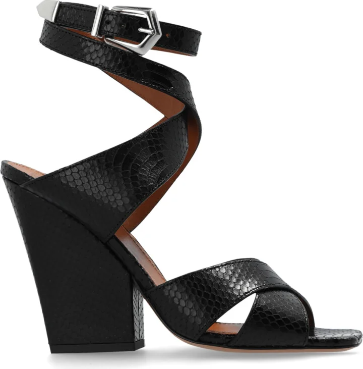 ‘Arizona’ High Heels Sandals, , - Black