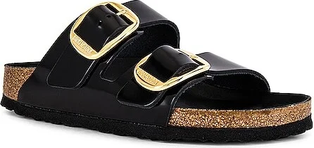 Arizona High Shine Big Buckle Sandal - Image 2