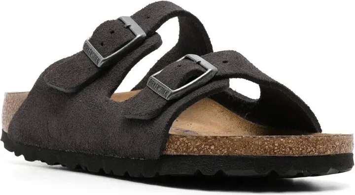 Arizona leather buckle-detail sandals - Image 2