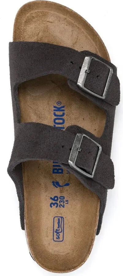 Arizona leather buckle-detail sandals - Image 4
