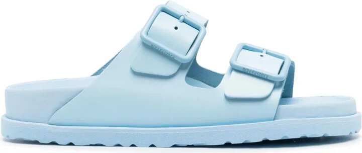 Arizona leather slides
