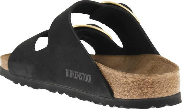 Arizona - Leather Slipper With Large Buckle - Image 3