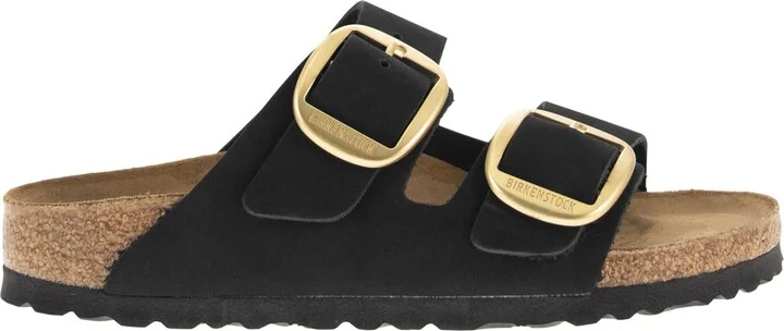 Arizona - Leather Slipper With Large Buckle