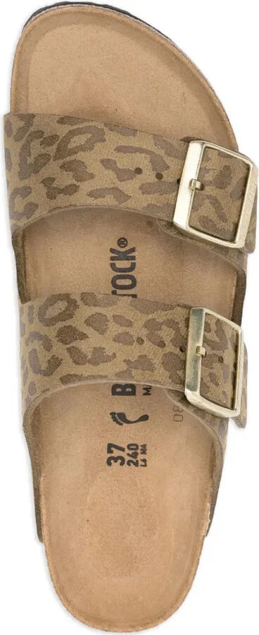 Arizona leopard-print double-buckle sandals - Image 4