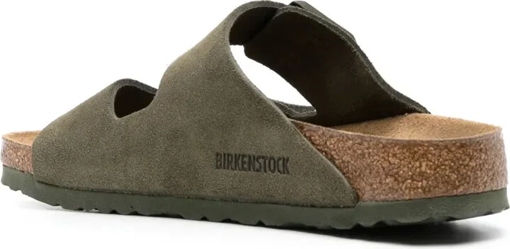 Arizona logo-engraved suede sandals - Image 3