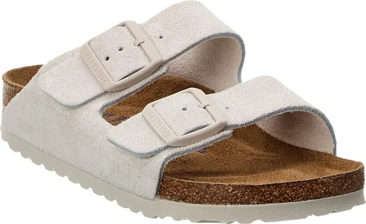 Arizona Narrow Soft Footbed Suede Sandal