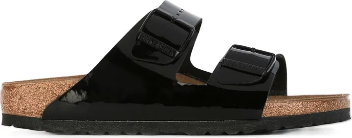 Arizona patent sandals