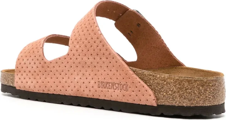Arizona perforated suede sandals - Image 3