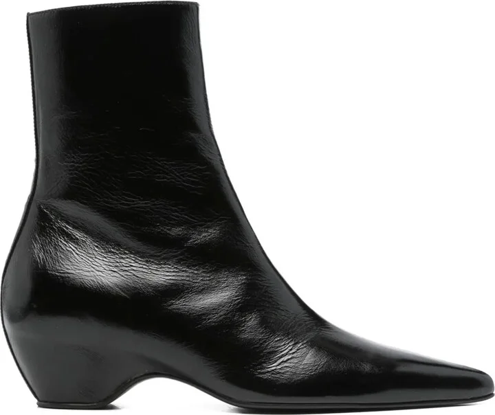 Arizona pointed-toe calf leather ankle boots