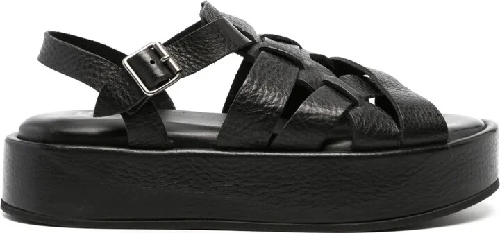 Arizona Raw leather sandals