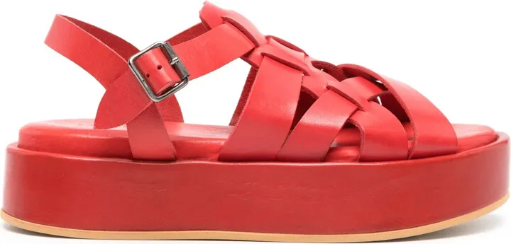 Arizona Raw leather sandals