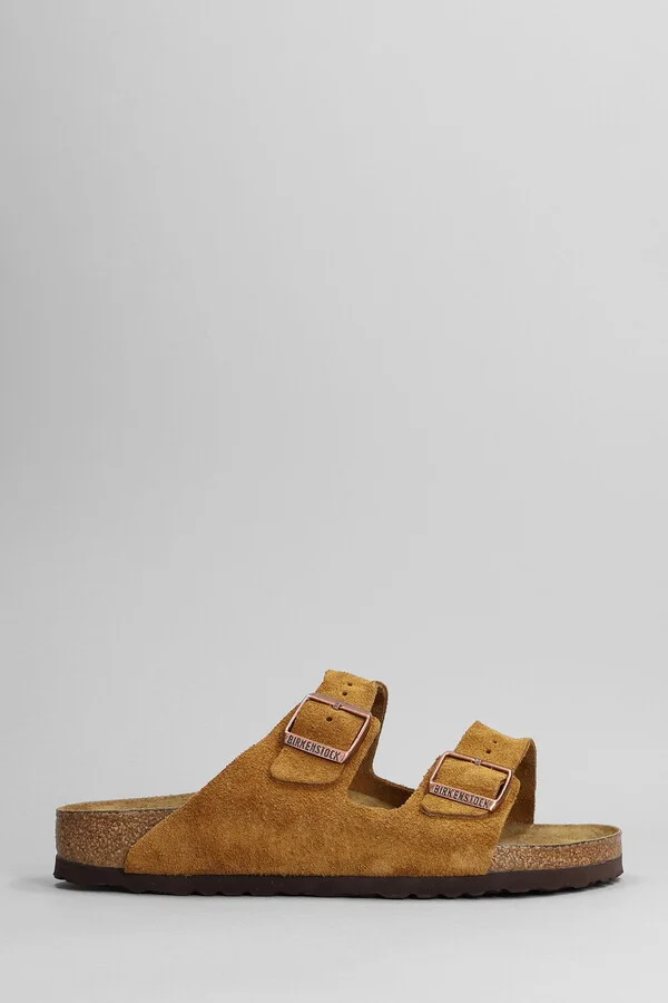 Arizona Sfb Flats In Leather Color Suede