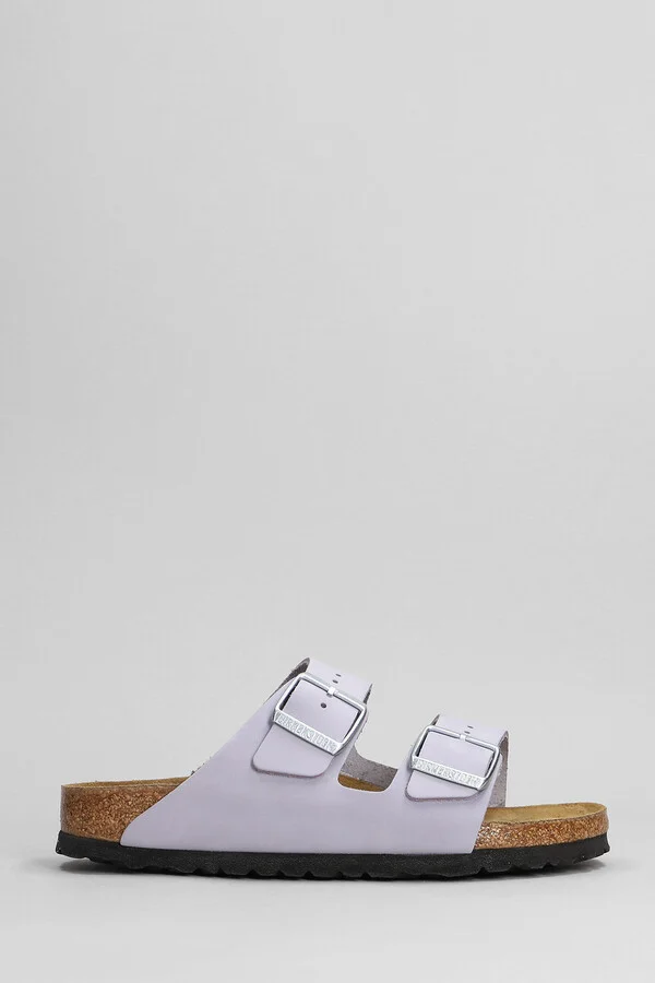 Arizona Sfb Flats In Viola Leather