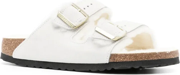 Arizona shearling-lined leather sandals - Image 2