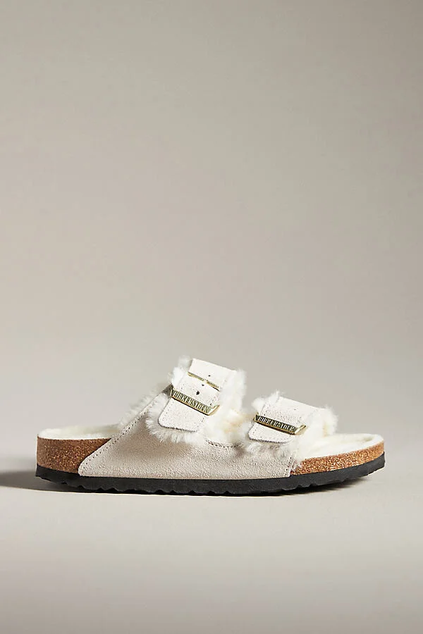 Arizona Shearling-Lined Sandals - Image 2