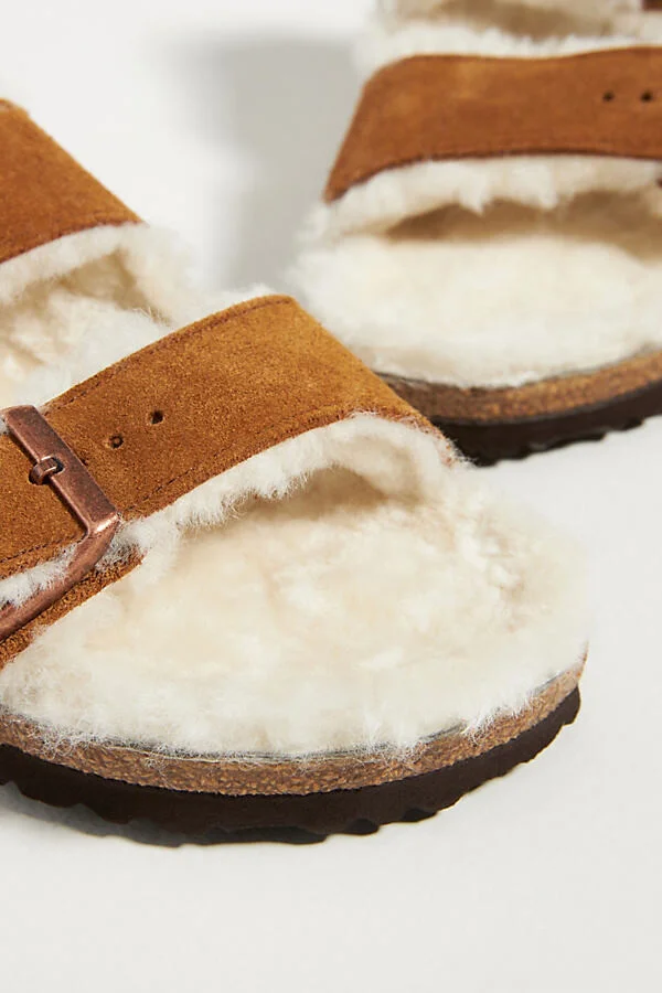 Arizona Shearling-Lined Sandals - Image 3