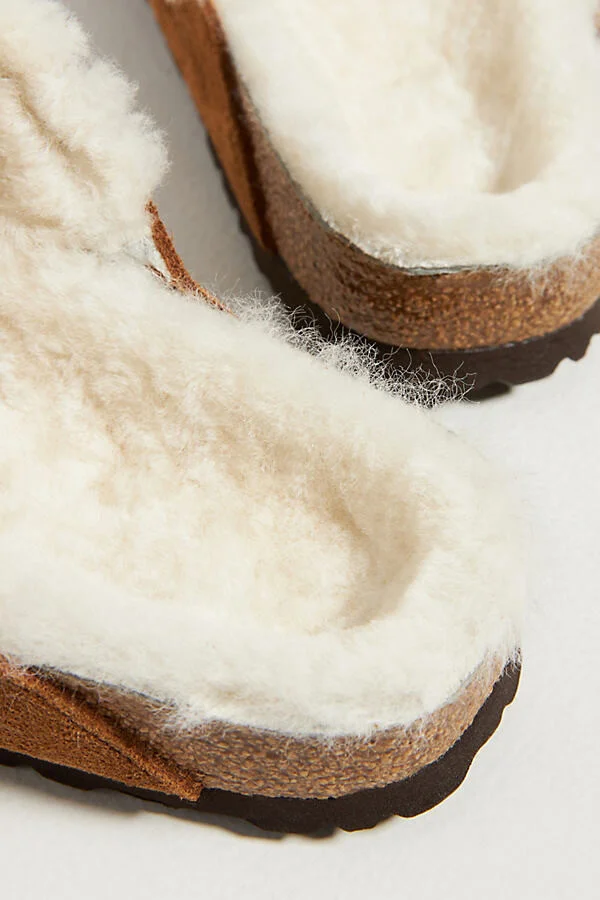 Arizona Shearling-Lined Sandals - Image 4