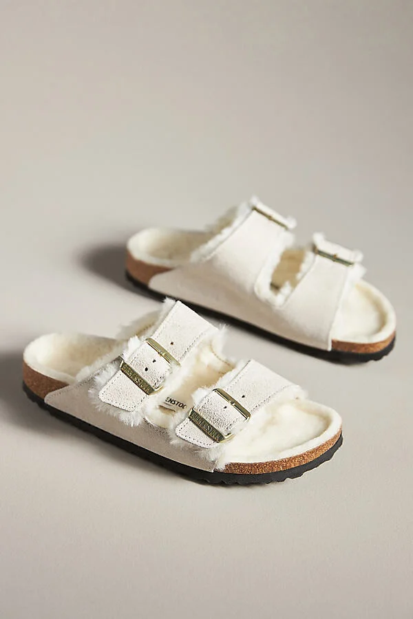 Arizona Shearling-Lined Sandals