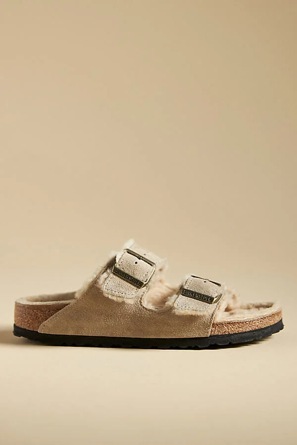 Arizona Shearling-Lined Sandals